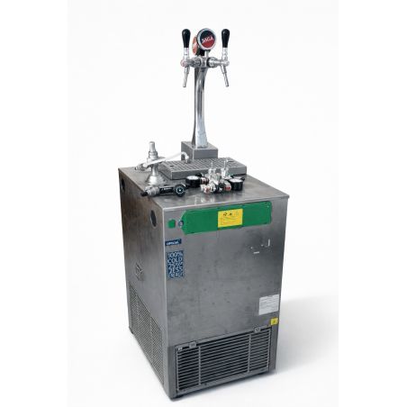 Máquina de Imperial / Finos V100 – Coluna fixa duas torneiras | Revista e Higienizada