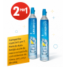 Campanha 2 por 1 – Botijas CO₂ 425g Azul Rosca Compatível com sistemas rosca