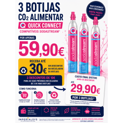 Pack 3 Botijas CO₂...