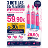 Pack 3 Botijas CO₂ Alimentar 425g QuickConnect Compatíveis SodaStream® + 30€ em Descontos de Reciclagem