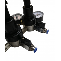 Redutor Manometro CO2 2 corpos