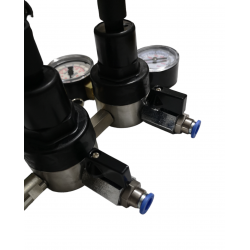 Redutor Manometro CO2 2 corpos