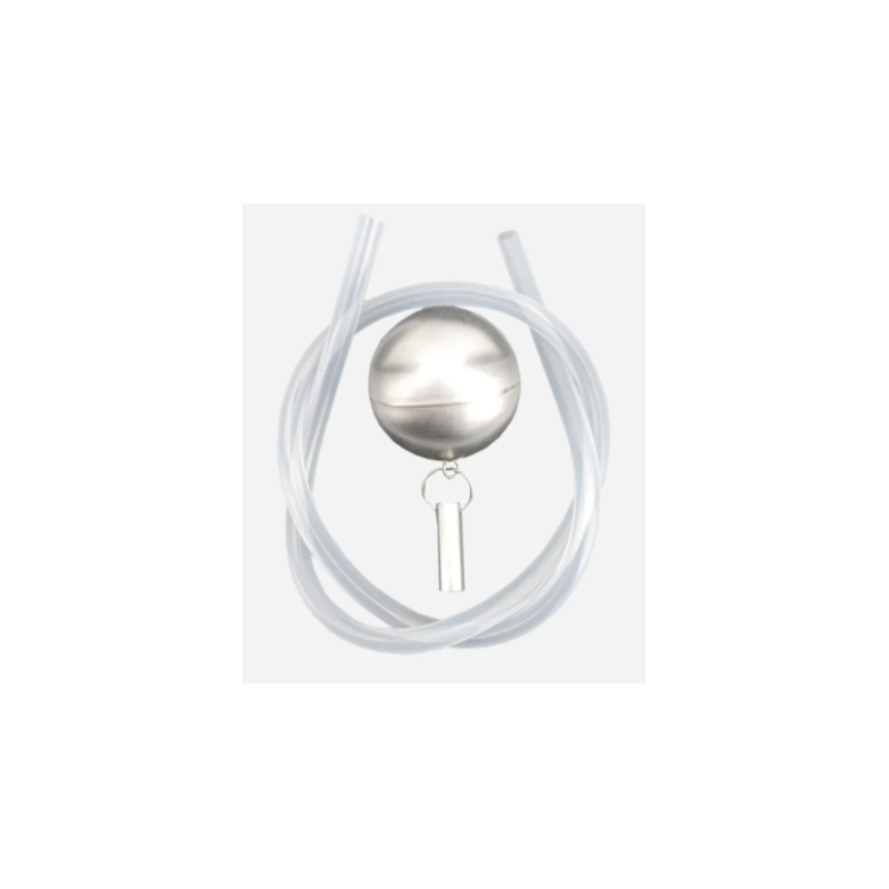 Bola flutuante com tubo