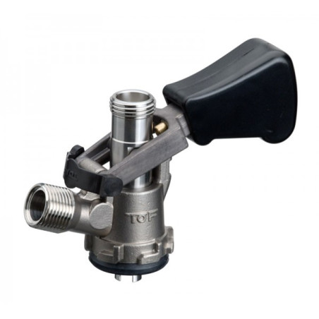 Cabeçote Cruzeta Engate barril Tipo S 3 estrias