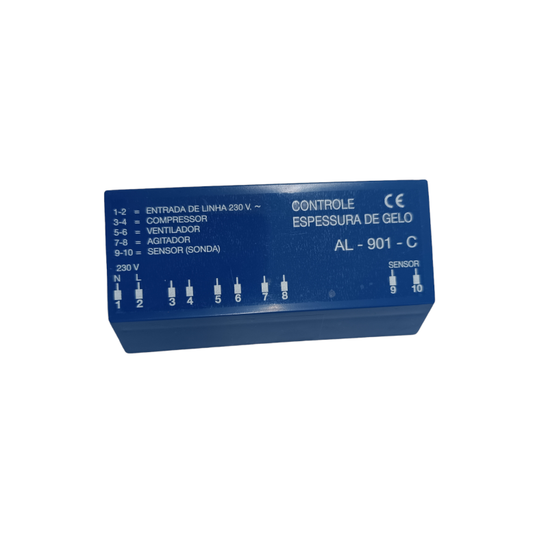 Termostato banco de gelo 10 terminais