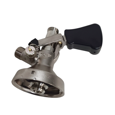 Cabeçote Cruzeta Engate barril KeyKeg