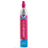 Botija CO2 425g Rosa - QuickConnect (Com Carga)