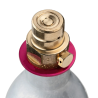 Botija CO2 425g Rosa - QuickConnect (Com Carga)