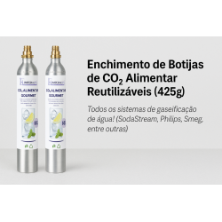 Enchimento botijas sodastream