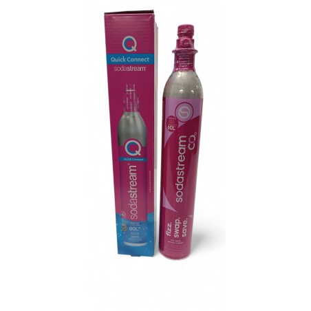 Botija CO2 425g Rosa - QuickConnect Original