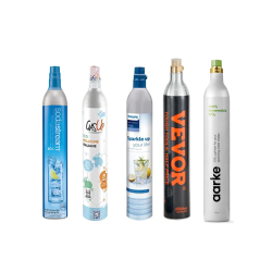 Reciclagem Sustentável de Botijas CO₂ 425g Rosca